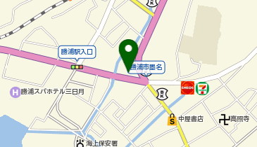 ヘアーサロンタカナシの地図画像