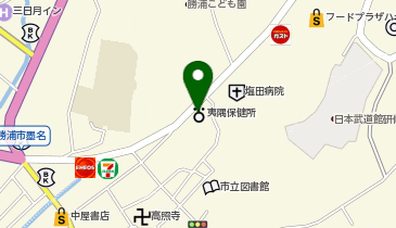 千葉県出先機関 健康福祉部 夷隅健康福祉センターの地図画像