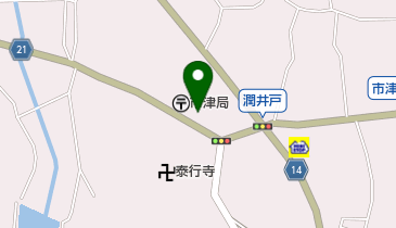 富野洋品店の地図画像