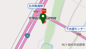 丸栄輸送株式会社千葉営業所の地図画像