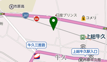 内田之光総合教室の地図画像