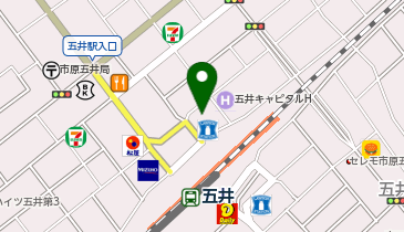 ヘルシークッキングの地図画像