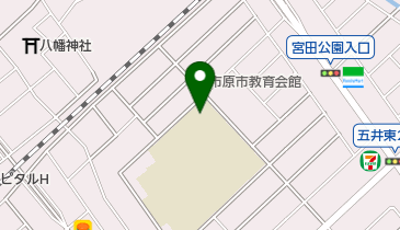 市原市立 五井小学校第1児童クラブの地図画像