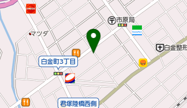 森永牛乳八幡宿販売所の地図画像