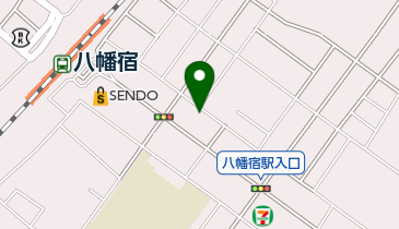 サンクリーニングの地図画像