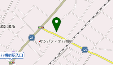 森川クリーニングの地図画像