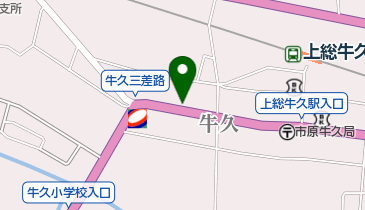 スズキ靴店の地図画像