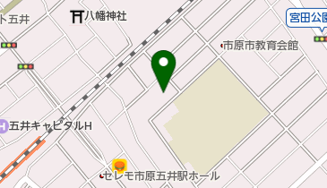 市原市五井連合土地改良区の地図画像