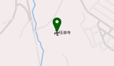 玉泉寺の地図画像