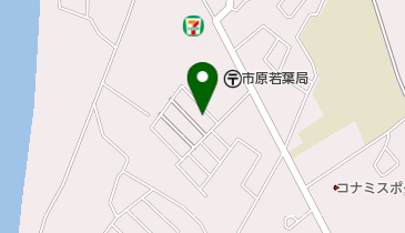 有限会社篠原商店の地図画像