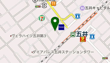 スナック裕雅の地図画像