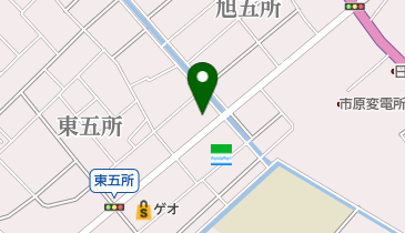 市原動物病院の地図画像