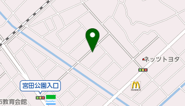 美容室トレンドの地図画像