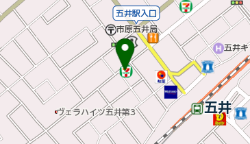 フェイスヘアーデザインの地図画像