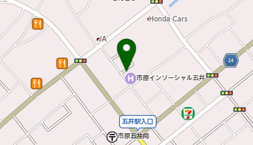まや美容室の地図画像