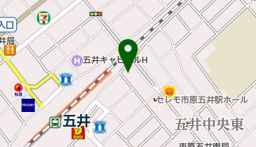 富国生命保険相互会社 市原営業所の地図画像