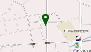 ヘアーサロンハセガワの地図画像