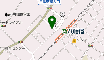 小町食堂の地図画像