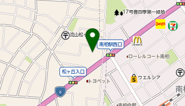 松ケ丘カイロプラクティックの地図画像
