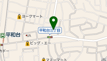 平和台中央整骨院の地図画像