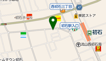 ピザーラ流山店の地図画像