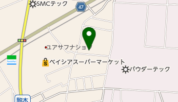 綾瀬製作所の地図画像