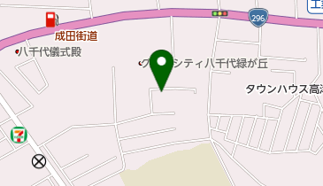 日本バプテスト教会連合八千代キリスト教会の地図画像
