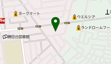 日本ホーリネス教団勝田台キリスト教会の地図画像