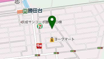 勝田台コンタクトの地図画像