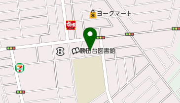 朝日新聞サービスアンカー 勝田台の地図画像