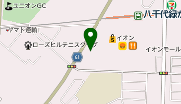 ウェルネスクラブウェブ八千代の地図画像