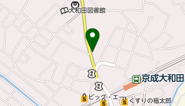 Rain美容室の地図画像