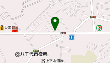 日本亭八千代中央店の地図画像