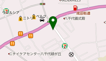 わかばカットハウスの地図画像