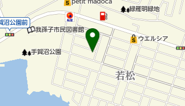 宇田川ゴルフの地図画像