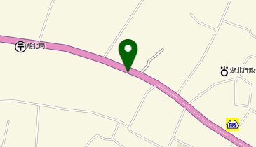 メグミルク湖北販売センターの地図画像