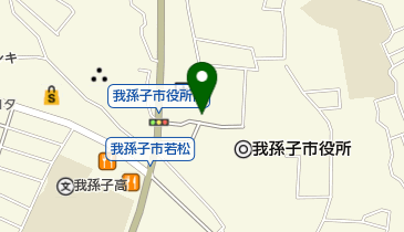 我孫子市 社会福祉協議会の地図画像