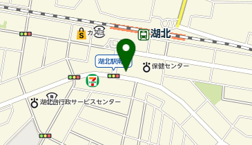 我孫子市 社会福祉協議会 湖北台地区社会福祉協議会の地図画像