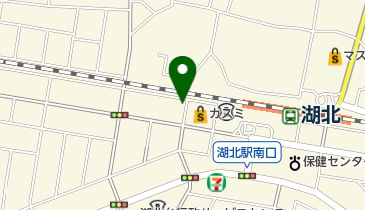 こほく動物病院の地図画像