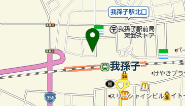 髪風船の地図画像