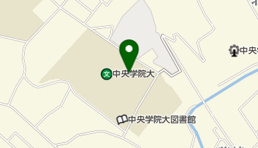 中央学院大学食堂華和の地図画像