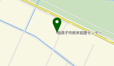 我孫子市役所 終末処理センターの地図画像