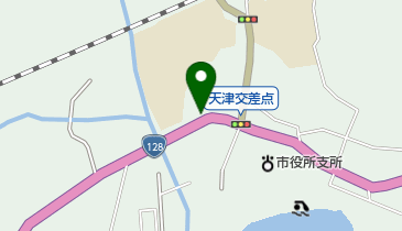 尾沢電機店の地図画像