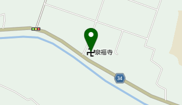 泉福寺の地図画像