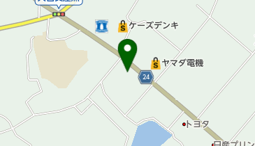 立野寝具店の地図画像