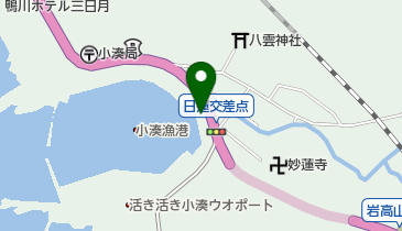 波路の地図画像