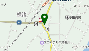 若松屋洋品店の地図画像