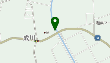 植松理容店の地図画像