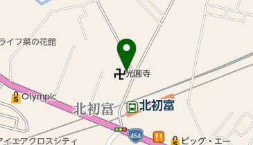 光円寺・真宗大谷派・東の地図画像