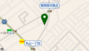 西原動物病院の地図画像